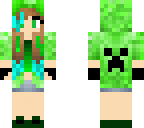 blue creeper girl