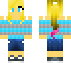 blue girl