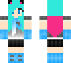 blue hair