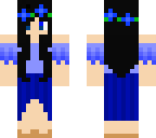 blue summer girl