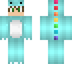 boy rainbow dino