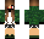 camouflage girl