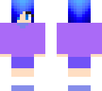 cute blue girl