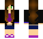  cute purple girl 