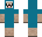 cyan sheep