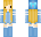 edit of  blue anime girl