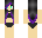 emo girl swimsuit edit