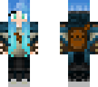 fixed warrior girl with overlay backpack