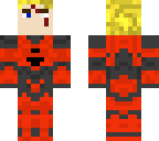 male mjolnir spartan red