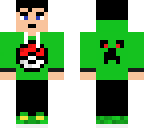 mccool213 in green hoodie with pokeball