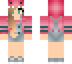 pink dino girl