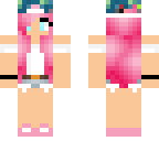 pink haired tomboy