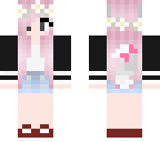 pink wolf cute