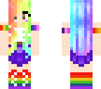 rainbow girl