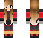 red and black skin