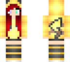red head pikachu girl