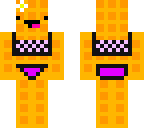 sexy waffle pink underwear