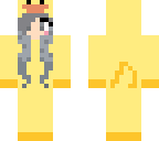 silver in a ducky onesie