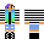 striped hoodie girl