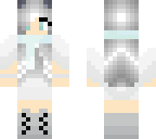 white neko girl
