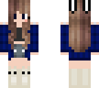 blue girl
