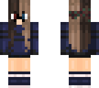 blue girl