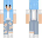 blue hair