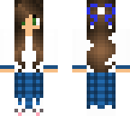 blue pajama girl
