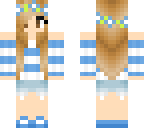 blue summer girl