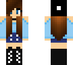 cute blue girl