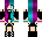 cyan and magenta