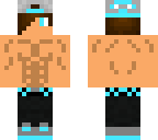 cyan six pack teen
