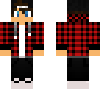 dj plaid shirt wolf ears