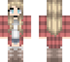 edited plaid girl