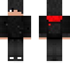 emo kid red