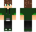 green hoddie