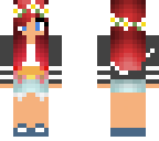 kenzie red head nike cute