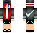 kenzie red head nike cute