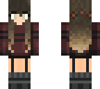 maroon girl grunge