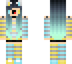my pufferfish cat girl skin