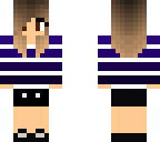 ombre short hair girl