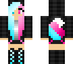 pink and blue