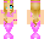 pretty pink mermaid