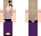 purple brides maid