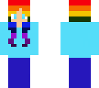 rainbow girl