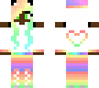rainbow girl