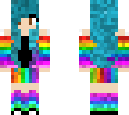 rainbow girl