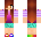 rainbow girl