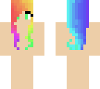 rainbow hair base