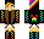 rainbow skin edit